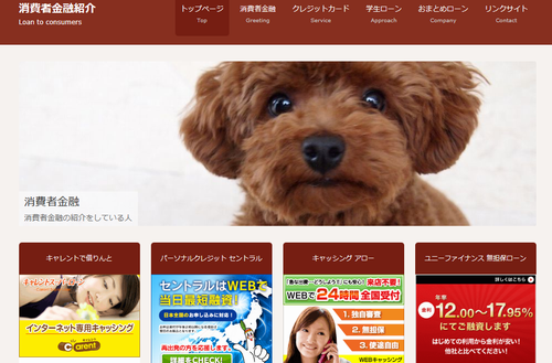消費者金融の紹介